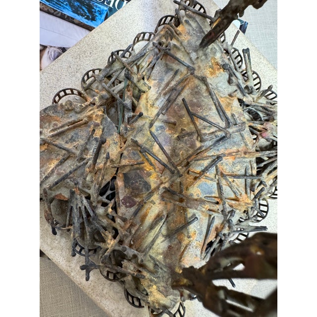 Bronze Clyde Ball Bronze Metal Stick Abstract Figure For Sale - Image 8 of 9