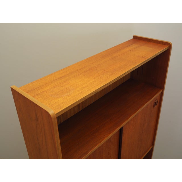 Wood Vintage Danish Teak Bookcase, 1960s For Sale - Image 7 of 18