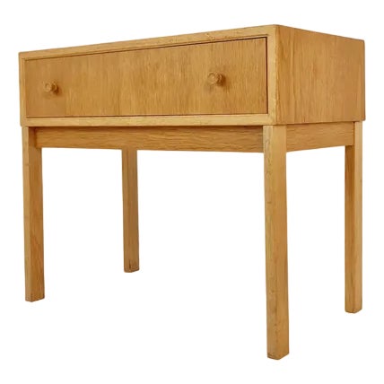 Danish Oak Side Table by Aksel Kjersgaard Odder, 1960s For Sale