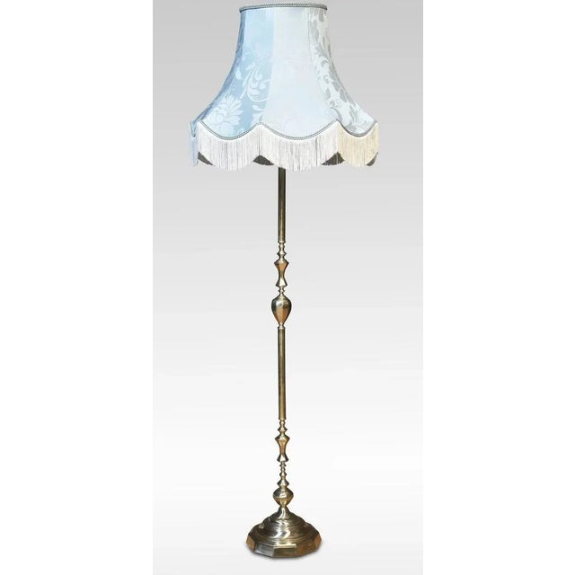 Brass Standard Lamp, 1920s For Sale - Image 6 of 6