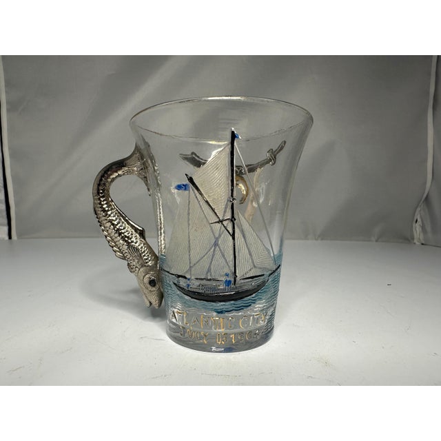 Antique Shriners Masonic Syria Temple Atlantic City Souvenir 1904 Cup for your consideration. The cup measures approx. 3...