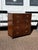 Antique Brass-Bound Mahogany Campaign Chest from Ross & Co, Dublin For Sale - Image 17 of 18