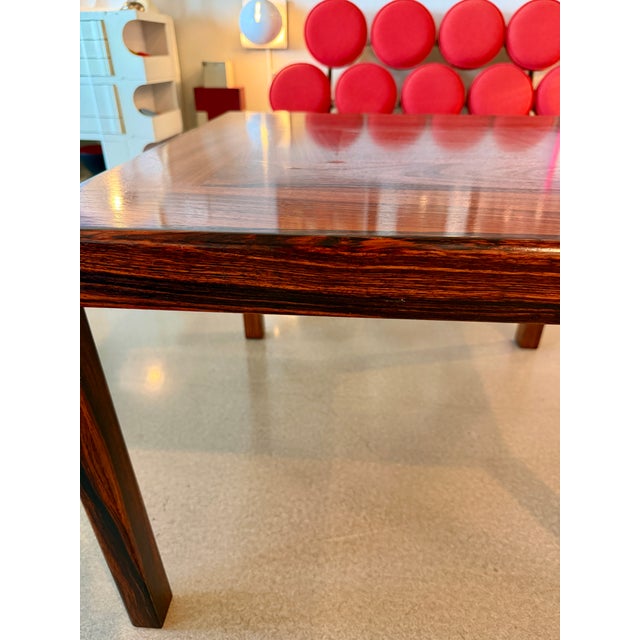 Coffee 1960s Danish Henning Kjærnulf for Vejle Stole Og Mid-Century Modern Rosewood Side Table For Sale - Image 8 of 18