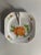 1940s Vintage Handpainted Made in Occupied Japan Floral Candy Dish With Handle For Sale - Image 5 of 5