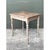 Almond Vintage Primitive Turned Leg Wooden Table For Sale - Image 8 of 12