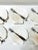 Metal 1970s Seashell Appetizer Plates & Forks – Coastal Set of 6 For Sale - Image 7 of 10