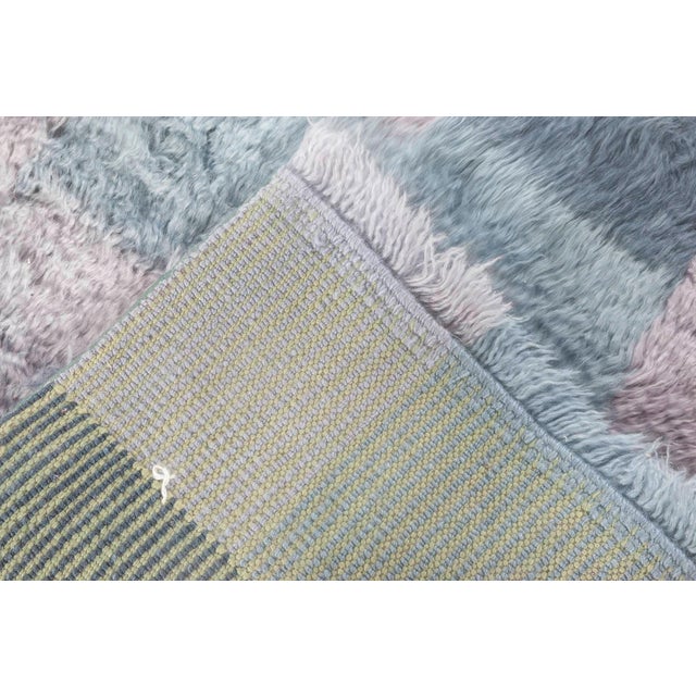 Modern Swedish-Inspired Rya Pile Wool Rug by Doris Leslie Blau For Sale - Image 9 of 9