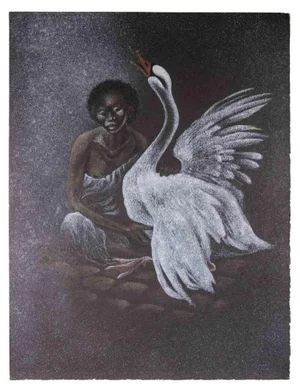 Bernadette Kelly, The Swan Song, Mixed Media, 1980s