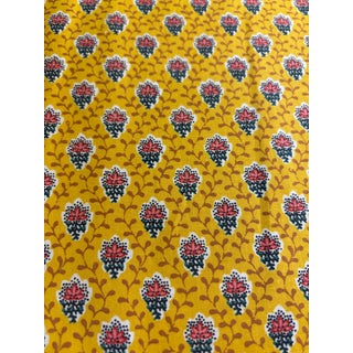 16 Yards of Cotton Fabric by Charles Demery “ Tissue Souleiado” For Sale