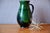 20th Century Bohemian Pitcher in Glazed Terracotta and Deep Green Sgraffito, 1950s For Sale - Image 9 of 9