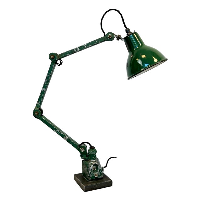 Vintage Industrial Anglepoise Engineers Task Lamp from EDL, 1940s For Sale