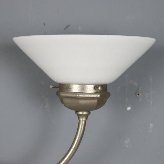 Vintage Metal Wall Light with Glass Diffusers, 1960s For Sale - Image 3 of 7