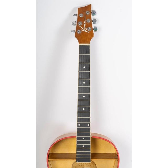 20th Century Kona Guitar Transformed Into a Shelf For Sale - Image 6 of 9