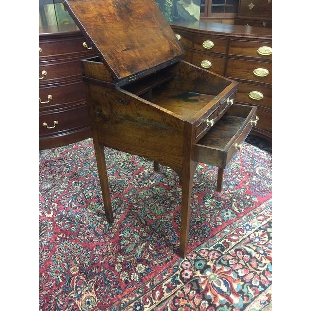 Antique Plantation Desk, Rustic Walnut Desk For Sale - Image 13 of 13