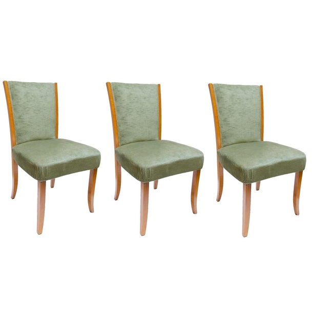 Mid-Century Modern Dining Chairs, 1950s, Set of 4 For Sale - Image 4 of 5