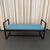 1950s 1950s Mid Century Modern Geometric Lacquered Mahogany Bench For Sale - Image 5 of 10
