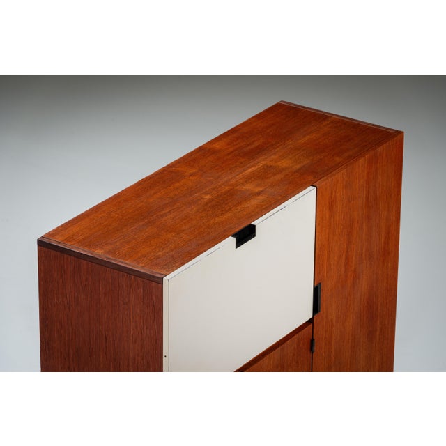 Wood Mid-Century CU01 Sideboard by Cees Braakman for Pastoe, 1958 For Sale - Image 7 of 18