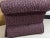 Textile Elegant Purple Chenille Armchair With Leaf Pattern For Sale - Image 7 of 8