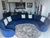 Blue Century Furniture Blue Sectional Sofa For Sale - Image 8 of 8