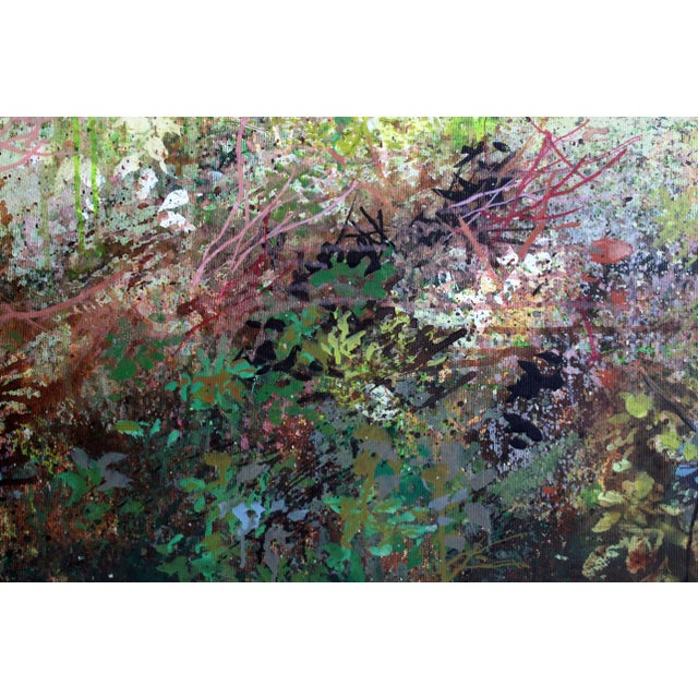 Early 21st Century Janis Zingitis, On the Forest Trail, 2023, Acrylic on Canvas For Sale - Image 5 of 10