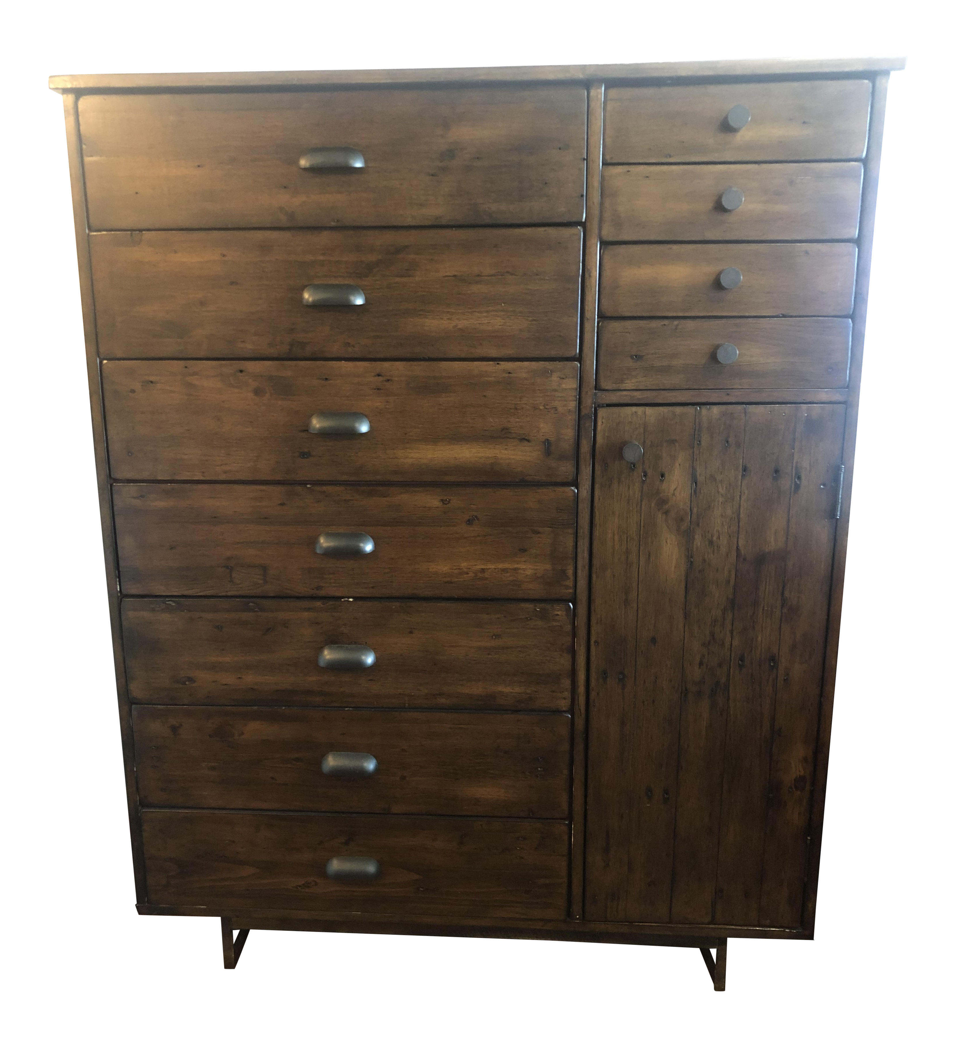 solid wood tall boy dresser