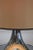 Large Italian Table Lamp with Hammered Glasses, 1970s For Sale - Image 9 of 11