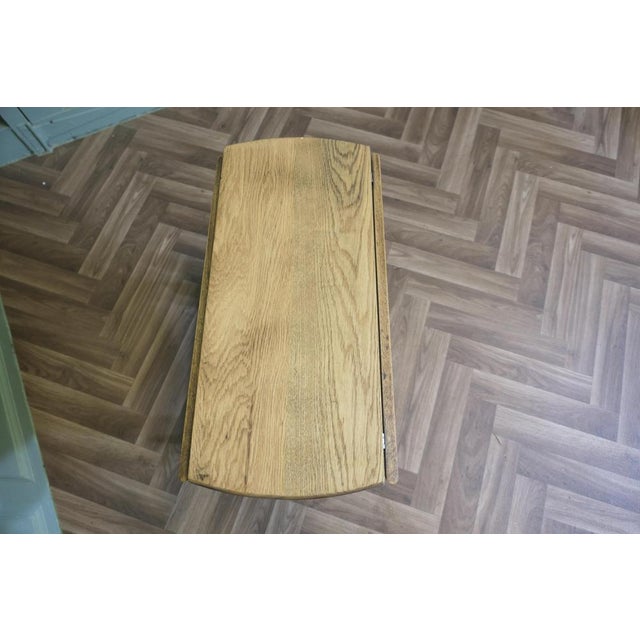 Vintage Oak Side Tables, 1930, Set of 2 For Sale - Image 3 of 10