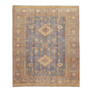 Galerie Shabab Collection Mid-20th Century Turkish Oushak Rug For Sale