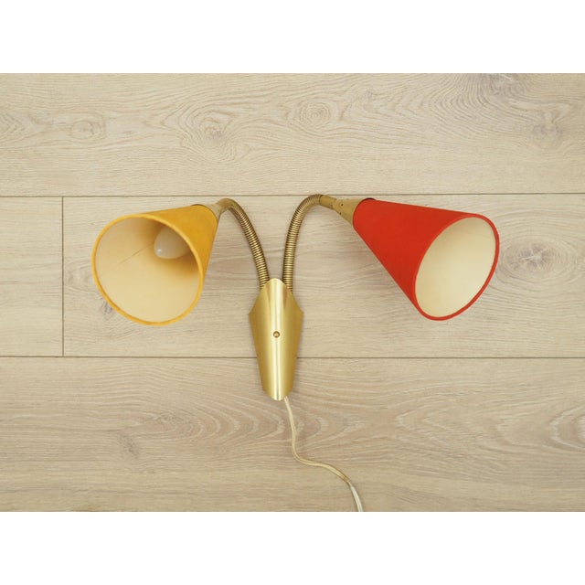 Danish Wall Lamp, 1970s For Sale - Image 4 of 17