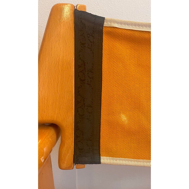 Director's Chair by Carlo Hauner for Fratelli Reguitti, 1970s For Sale - Image 12 of 17