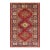 Rustic Super Kazak Red/Beige Wool Rug - 2'0'' X 2'10'' For Sale