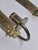 Swedish Modern Candle Sconces in Brass attributed to Lars Holmström, Arvika, 1940, Set of 2 For Sale - Image 4 of 7