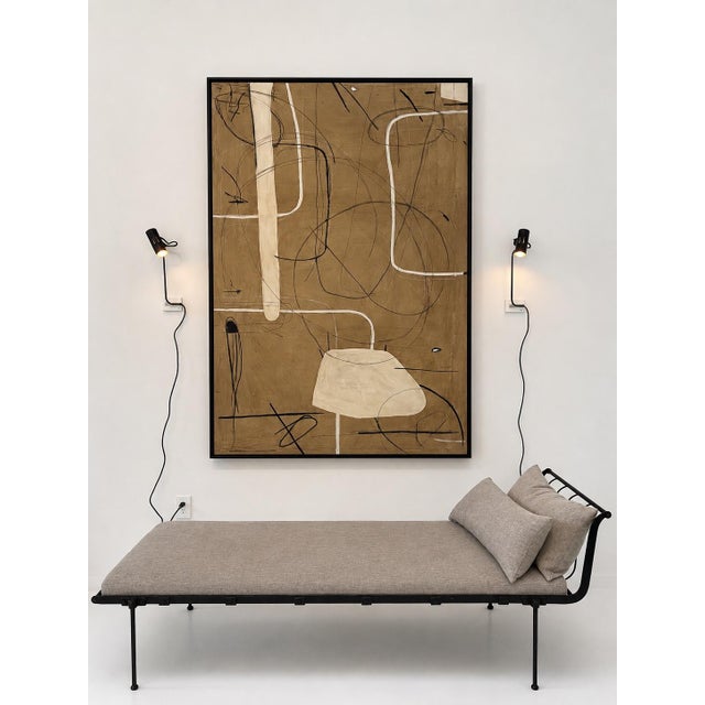1970s 1970s Mid-Century Modern Inspired Wall Sconces - Pair For Sale - Image 5 of 9
