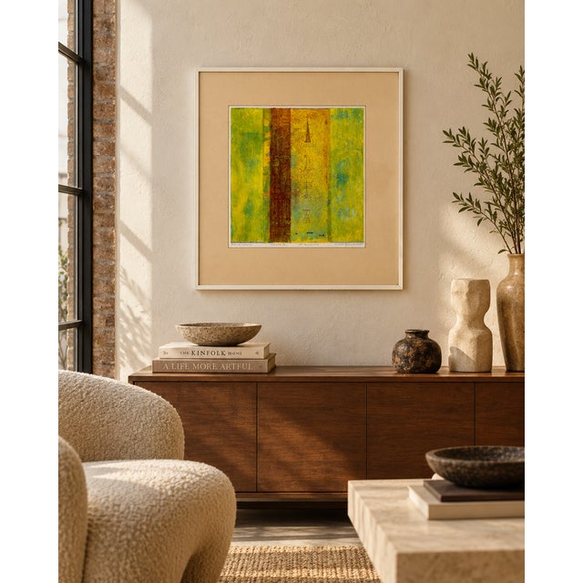 Paper Curt Bjernevi, 340000 ÅR. the Atlantis Series, 1988, Etching For Sale - Image 7 of 14