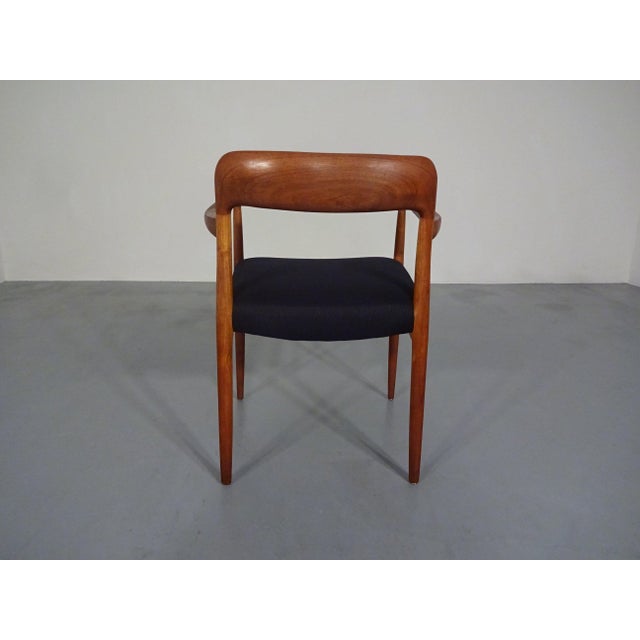 Wood Model 56 Armchair in Teak by Niels Otto Møller for J.L. Møllers, Denmark, 1960s For Sale - Image 7 of 14