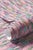 Tassel Trellis Grasscloth Wallpaper by House Party | Patina Pink | 6 Yards For Sale - Image 9 of 9