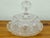 Mid 20th Century Mid 20th Century Hofbauer the Byrdes Collection Domed Lid Cheese or Butter Crystal Dish For Sale - Image 5 of 8