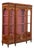Antique Bookcase in Violet Wood and Bronze, 1800s For Sale