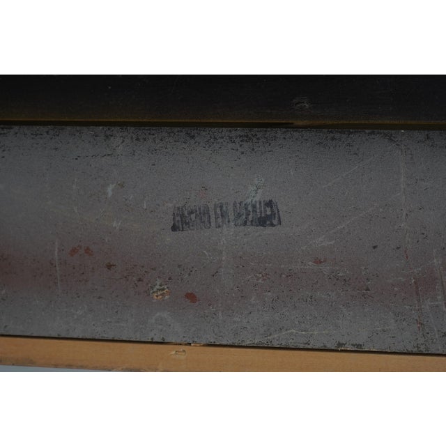 Paolo Artist Signed Mediterranean Boat Scene Oil Painting on Canvas For Sale - Image 12 of 12