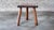 Mid 20th Century Vintage Rustic Primitive Wooden Stool For Sale In Boston - Image 6 of 10