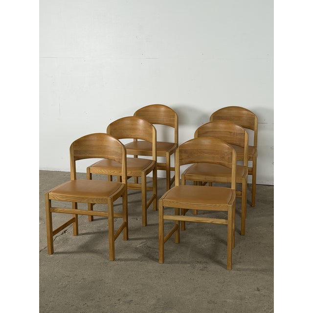 Danish Modern Oak Dining Chairs by Mikael Laursen, Denmark, 1970s, Set of 6 For Sale - Image 9 of 9