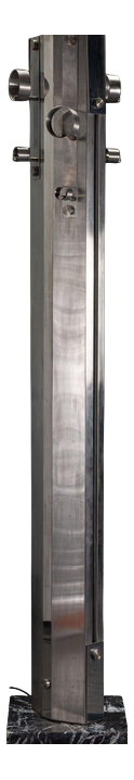 Sculptural Uplighter Floor Lamp with Integrated Coat Rack, 1960s