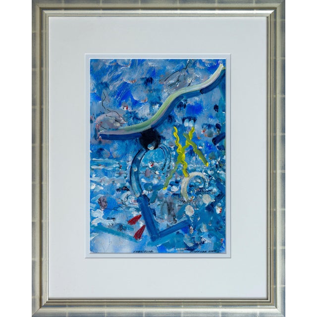 "Evastelle" by Christian Ludwig Attersee, dated 2000 Christian Ludwig Attersees works are defined by a figural-symbolic...