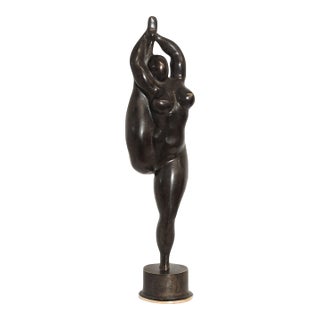 "Balance" · Contemporary Bronze Sculpture For Sale