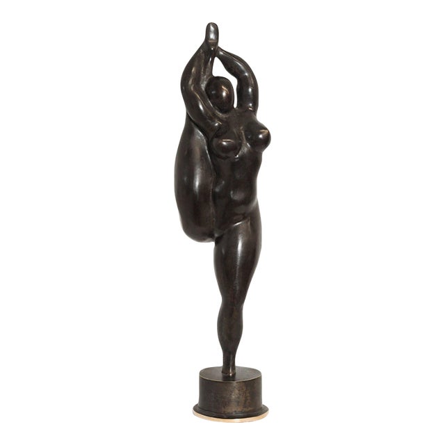"Balance" · Contemporary Bronze Sculpture For Sale