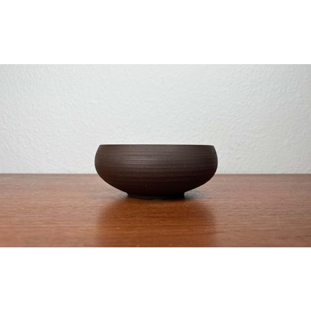 Mid 20th Century Mid-Century Modern Danish Studio Pottery Bowl by Henrik Ditlev Larsen, 1960s For Sale - Image 5 of 14
