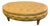 1980s Large Tufted Leather Oval Ottoman For Sale