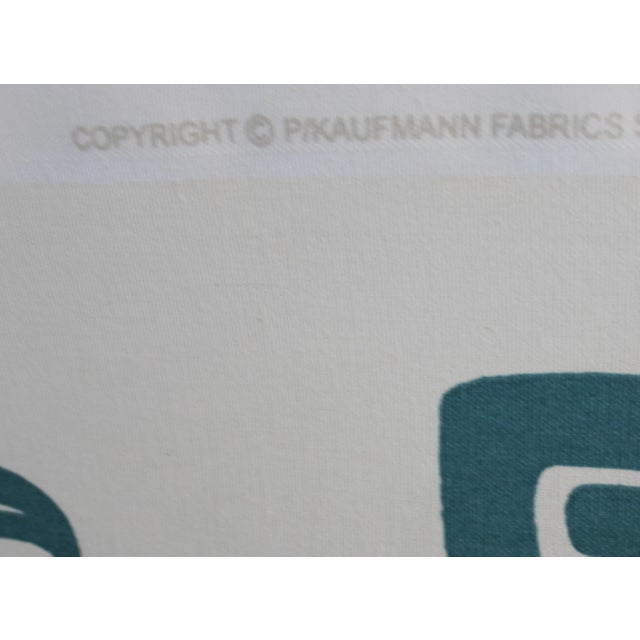 Kaufman Pop Geometric Water Repellent Fabric For Sale - Image 4 of 7