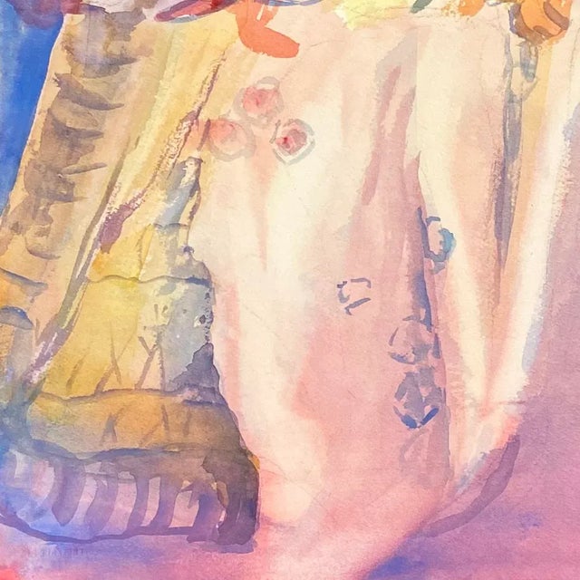 Modern 'Still Life in Rose and Gold', 1980s American School For Sale - Image 3 of 5