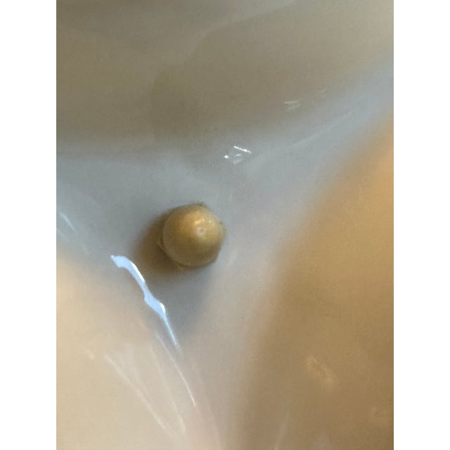 Vintage Reichenbach Germany d.r.echt Kobalt "German Roses" 1980s Three(3) Section Dish For Sale - Image 15 of 18